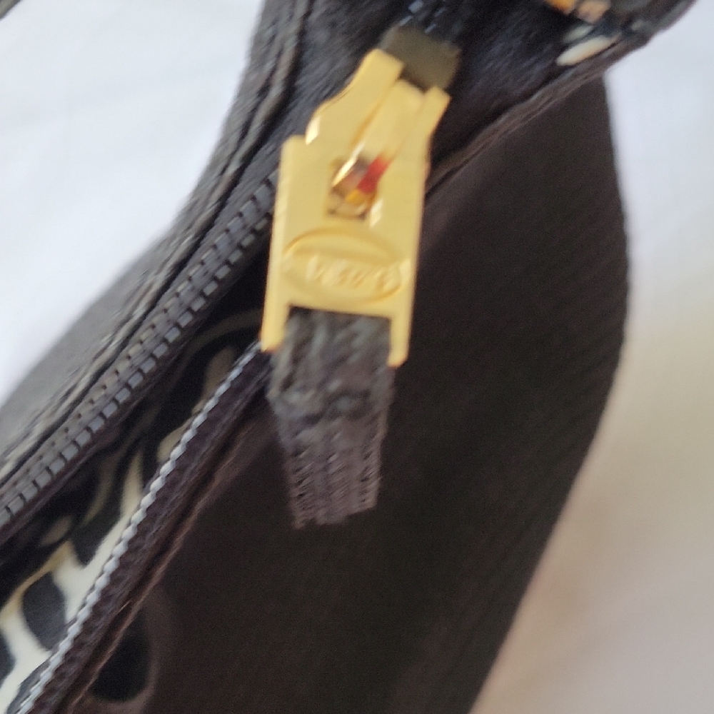 Talbots Straw Black Shoulder Bag - Picture 4 of 6